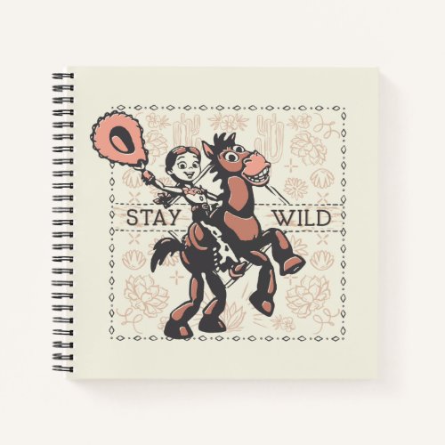 Toy Story Jessie & Bullseye "Stay Wild" Notebook