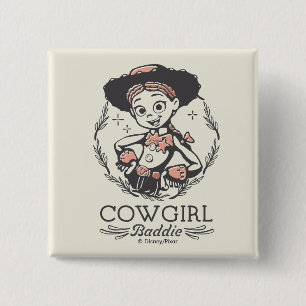 Toy Story Jessie "Cowgirl Baddie" Button
