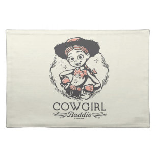 Toy Story Jessie "Cowgirl Baddie" Cloth Placemat
