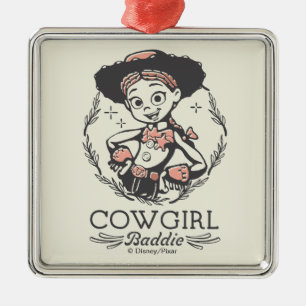 Toy Story Jessie "Cowgirl Baddie" Metal Ornament