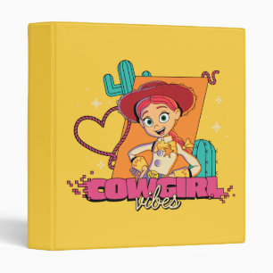 Toy Story Jessie "Cowgirl Vibes" 3 Ring Binder