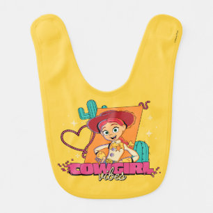 Toy Story Jessie "Cowgirl Vibes" Baby Bib