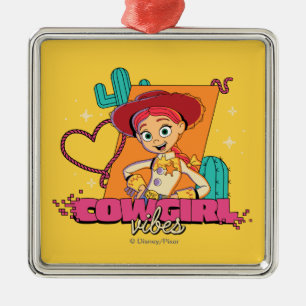 Toy Story Jessie "Cowgirl Vibes" Metal Ornament