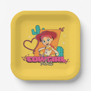 Toy Story Jessie "Cowgirl Vibes" Paper Plates