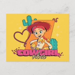 Toy Story Jessie "Cowgirl Vibes" Postcard