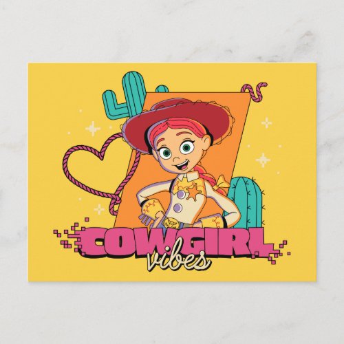 Toy Story Jessie "Cowgirl Vibes" Postcard