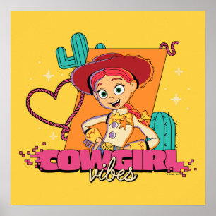 Toy Story Jessie "Cowgirl Vibes" Poster