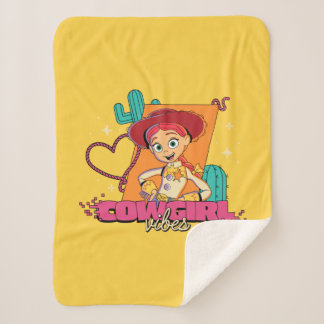 Toy Story Jessie "Cowgirl Vibes" Sherpa Blanket