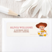 Toy Story Jessie Cowgirl Western Birthday Label