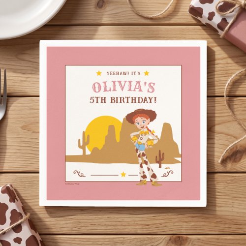 Toy Story Jessie Cowgirl Western Birthday Napkins