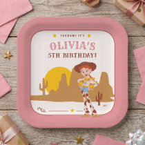 Toy Story Jessie Cowgirl Western Birthday Paper Plates