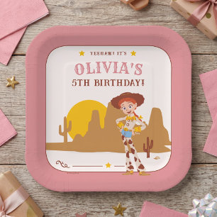 Toy Story Jessie Cowgirl Western Birthday Paper Plates