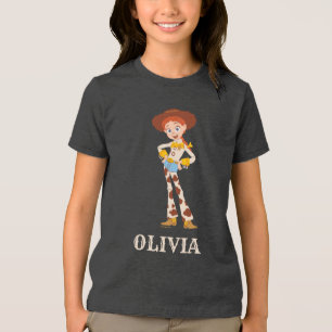 Toy Story Jessie Cowgirl Western Birthday Tri-Blend Shirt
