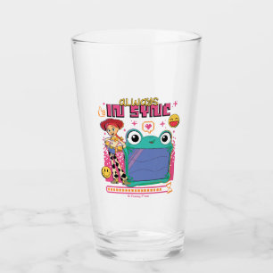 Toy Story Jessie & Lilypad "Always in Sync" Glass