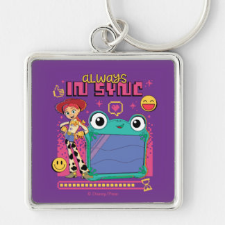 Toy Story Jessie & Lilypad "Always in Sync" Keychain
