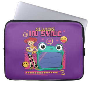 Toy Story Jessie & Lilypad "Always in Sync" Laptop Sleeve