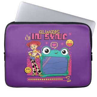 Toy Story Jessie & Lilypad "Always in Sync" Laptop Sleeve