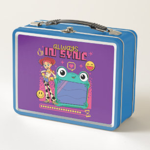 Toy Story Jessie & Lilypad "Always in Sync" Metal Lunch Box