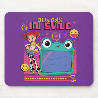 Toy Story Jessie & Lilypad "Always in Sync" Mouse Pad