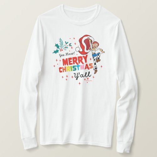 Toy Story Jessie  Merry Christmas Yall T_Shirt