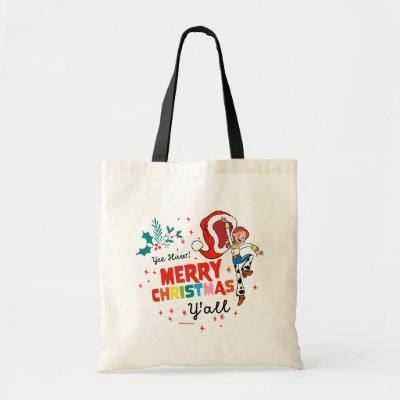 Toy Story Jessie | Merry Christmas Y'all Tote Bag