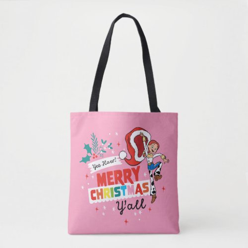 Toy Story Jessie  Merry Christmas Yall Tote Bag