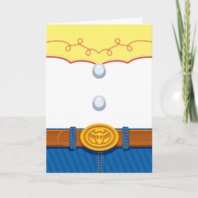 Toy Story | Jessie's Cowgirl Outfit Card (Front)