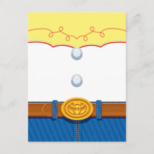 Toy Story Jessie's Cowgirl Outfit Postcard