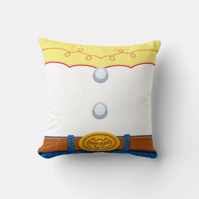 Toy Story | Jessie's Cowgirl Outfit Throw Pillow (Front)
