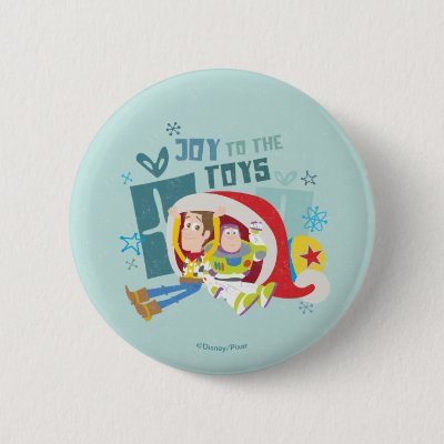 Toy Story | Joy to the Toys Button