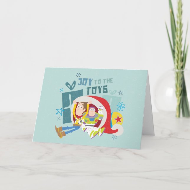 Toy Story | Joy to the Toys Card (Front)