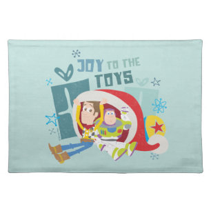 Toy Story Joy to the Toys Cloth Placemat