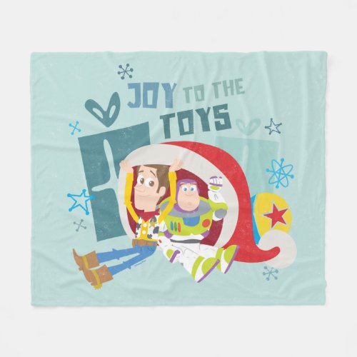 Toy Story  Joy to the Toys Fleece Blanket