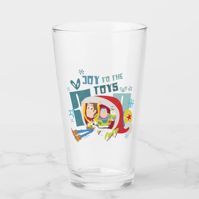 Toy Story | Joy to the Toys Glass (Front)