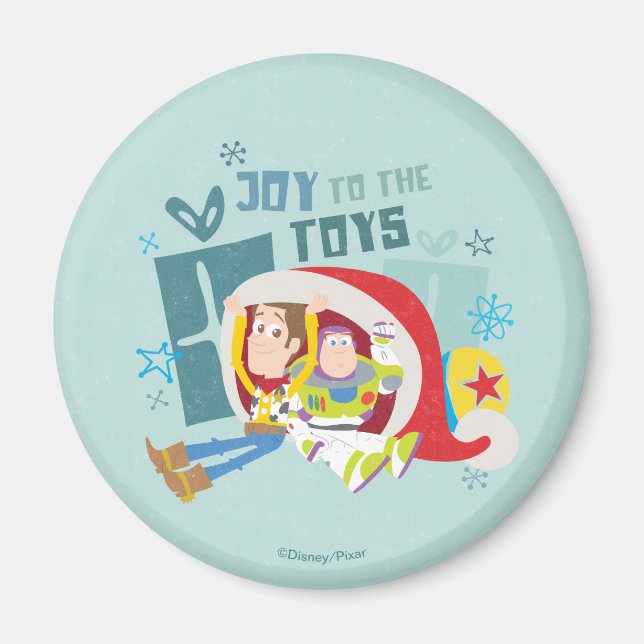 Toy Story | Joy to the Toys Magnet (Front)