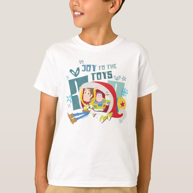 Toy Story | Joy to the Toys T-Shirt (Front)