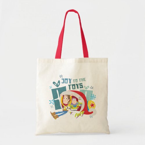 Toy Story  Joy to the Toys Tote Bag