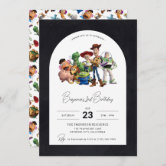 2 Infinity and Beyond Toy Story - 2nd Birthday Invitation