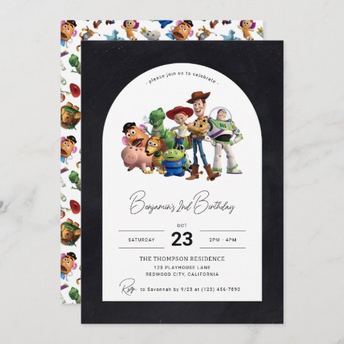 Toy Story Kids Birthday Invitation