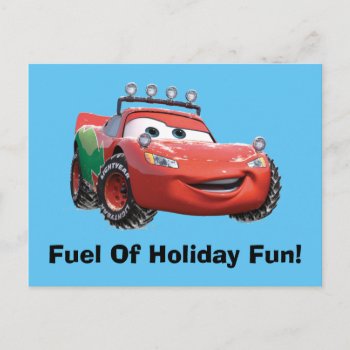 Toy Story | Lightning Mcqueen Looking Good Holiday Postcard by DisneyPixarCars at Zazzle