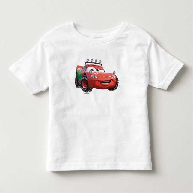 Toy Story | Lightning McQueen Looking Good Toddler T-shirt (Front)