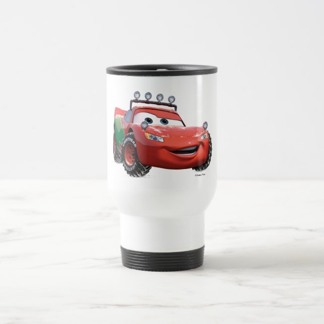 Toy Story | Lightning McQueen Looking Good Travel Mug (Center)