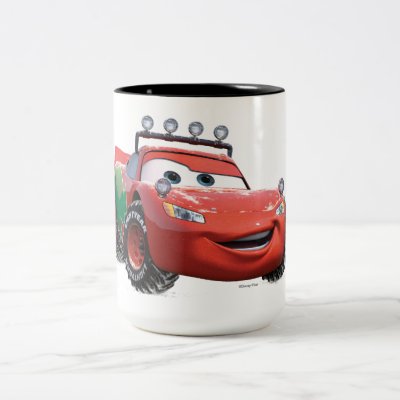 Toy Story | Lightning McQueen Looking Good Two-Tone Coffee Mug