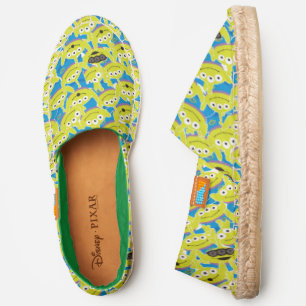 Toy Story Little Green Men Alien Pattern Espadrilles