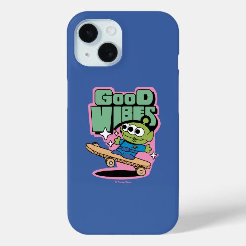 Toy Story  Little Green Men Good Vibes iPhone 15 Case