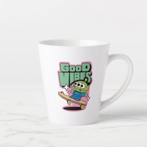 Toy Story  Little Green Men Good Vibes Latte Mug