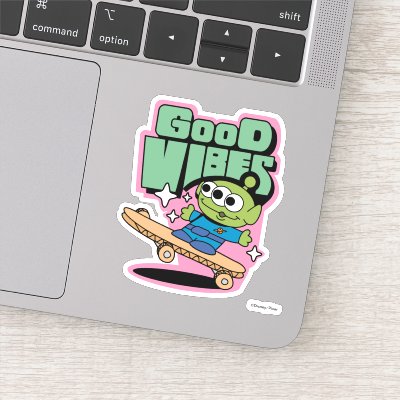 Toy Story | Little Green Men Good Vibes Sticker