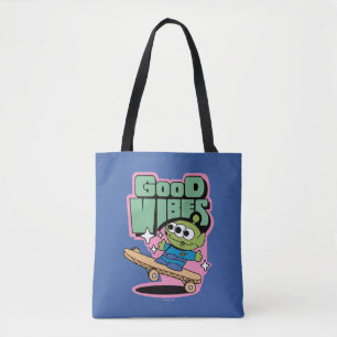 Toy Story   Little Green Men Good Vibes Tote Bag