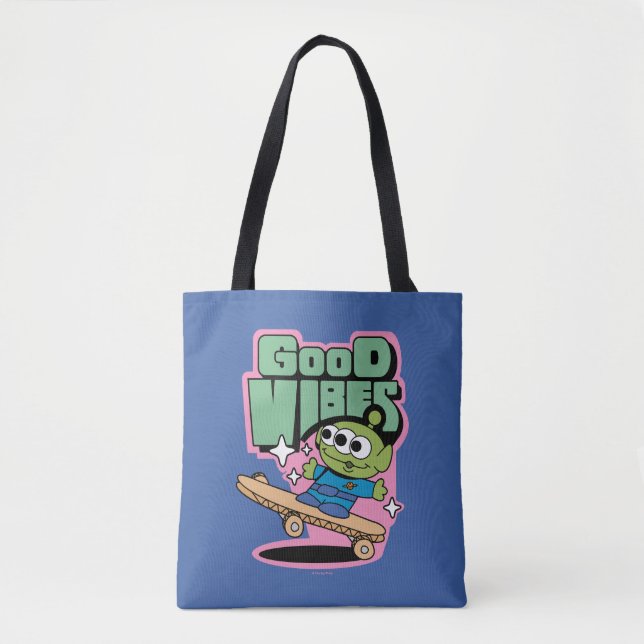 Toy Story | Little Green Men Good Vibes Tote Bag (Front)