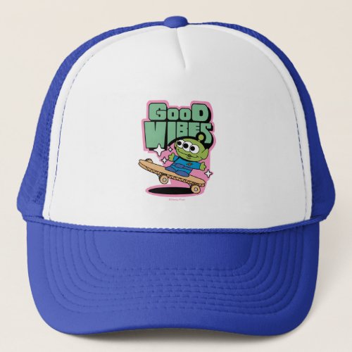 Toy Story  Little Green Men Good Vibes Trucker Hat